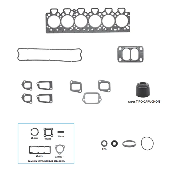 Juego completo para motor JC-6083