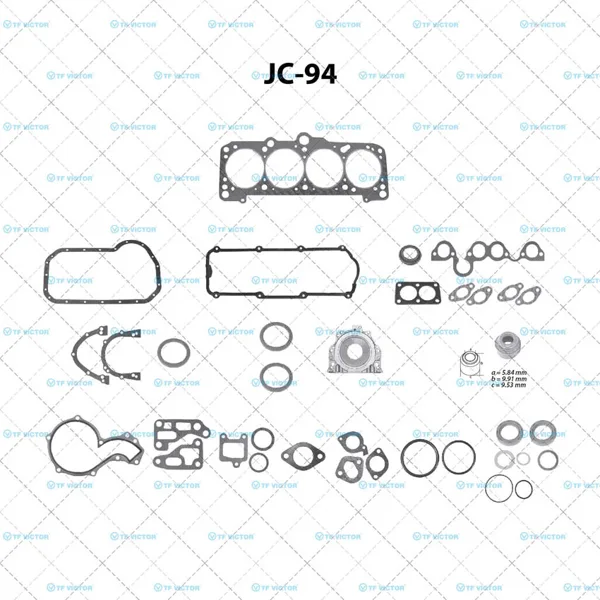 Empaque Completo Tf Victor Jc-94 JC-94