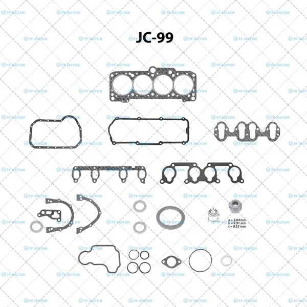 Empaque Completo Tf Victor Jc-99 JC-99