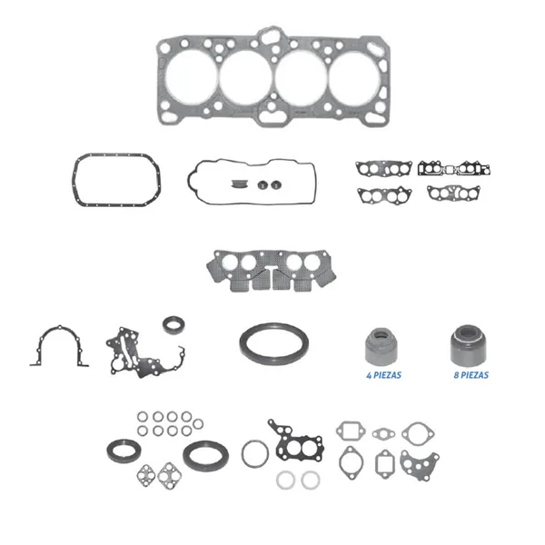 Juego completo para motor marca Sello V JS-2150