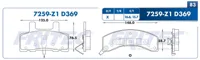 Balata Fritec M-7259-Z1