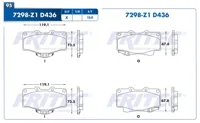 Balata Fritec M-7298-Z1