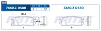 Balata Fritec M-7460-Z
