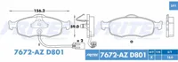 Balata Fritec M-7672-Az