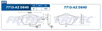 Balata Fritec M-7715-Az