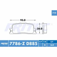 Balata Fritec M-7786-Z