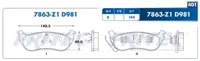 Balata Fritec M-7863-Z1