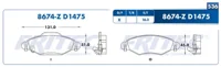 Balata Fritec M-8674-Z