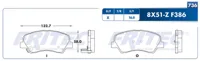 Balata Fritec M-8X51-Z