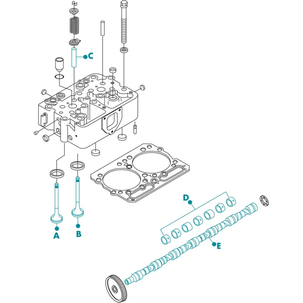 Arbol de Levas para motor  Diesel MD3049024