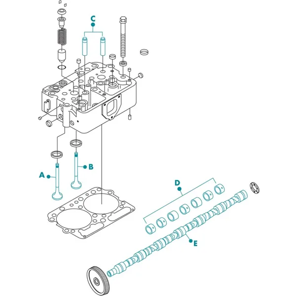 Bujes para motor  Diesel MD3801106 STD