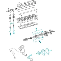 Guía de Válvula para cabeza de motor  Diesel