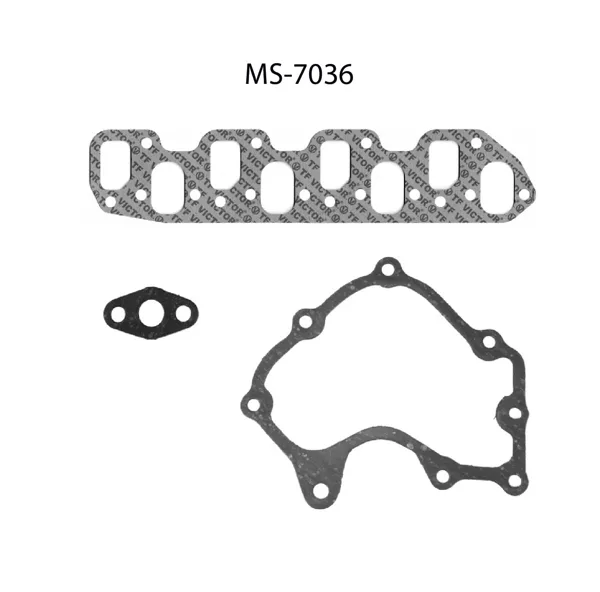 Juntas de múltiple para motor marca Sello V MS-7036