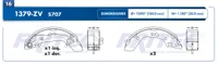 Balata Tambor Fritec Ow-1379-Zv