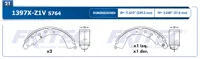 Balata Tambor Fritec Ow-1397X-Z1V
