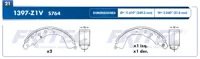 Balata Tambor Fritec Ow-1397-Z1V