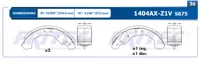 Balata Tambor Fritec Ow-1404Ax-Z1V