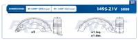 Balata Tambor Fritec Ow-1495-Z1V