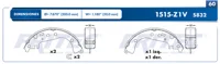 Balata Tambor Fritec Ow-1515-Z1V
