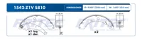 Balata Tambor Fritec Ow-1542-Z1V