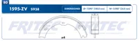 Balata Freno Mano Fritec Ow-1595-Zv