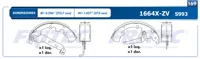 Balata Tambor Fritec Ow-1664X-Zv