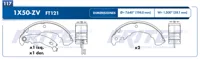 Balata Tambor Fritec Ow-1X50-Zv