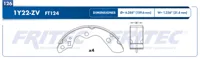 Balata Tambor Fritec Ow-1Y22-Zv