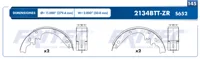 Balata Tambor Fritec Ow-2134Btt-Zr