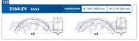 Balata Tambor Fritec Ow-2164-Zv