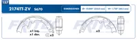 Balata Tambor Fritec Ow-2174Tt-Zv