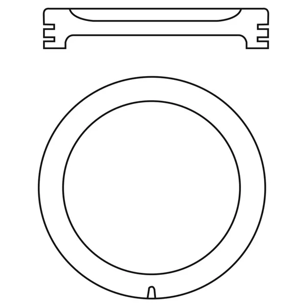 Piston para motor a gasolina P1600F STD