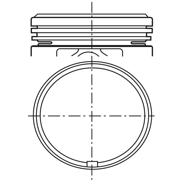 Piston para motor a gasolina P2200T 075