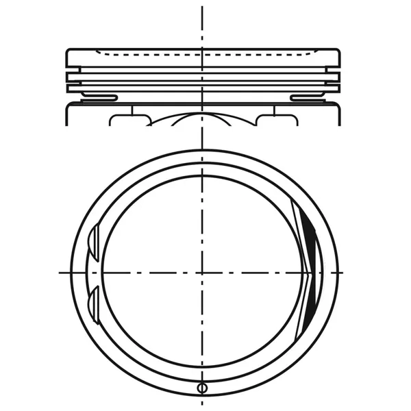 Piston para motor a gasolina P2400N2 STD