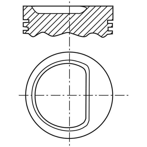 Piston para motor a gasolina P292CHI STD