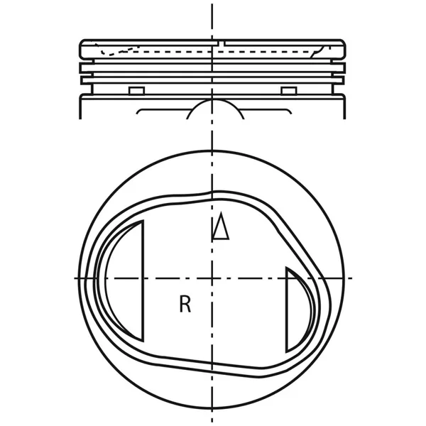 Piston para motor a gasolina P3000MI STD