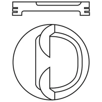 Piston para motor a gasolina