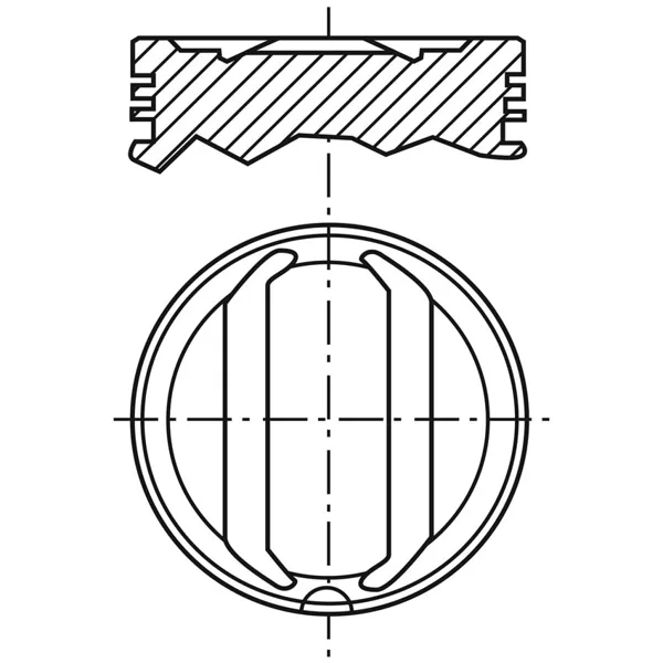 Piston para motor a gasolina P350CH4 STD
