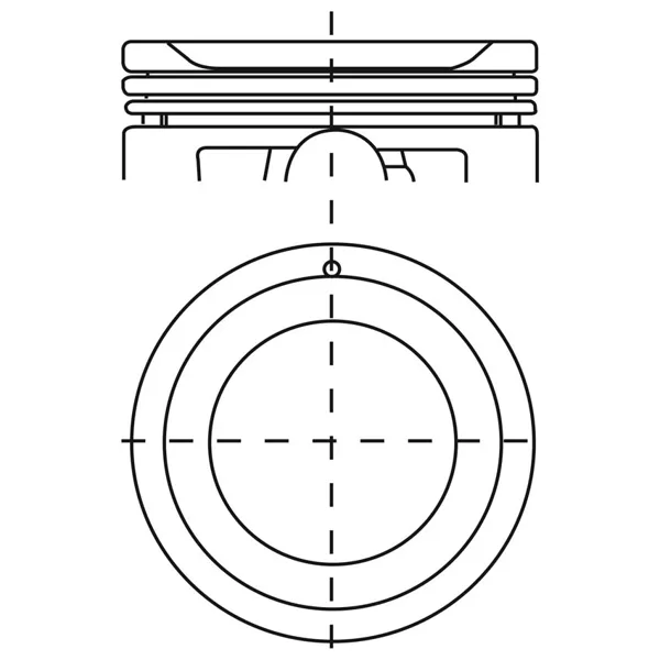 Piston para motor a gasolina P4000F STD