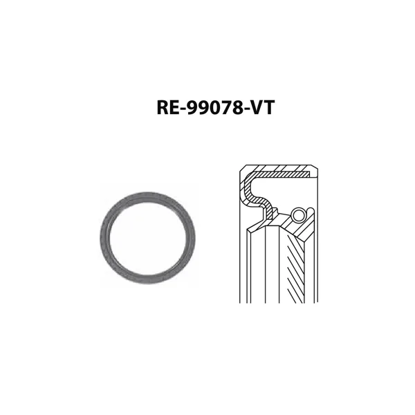 Retén de cigüeñal para motor RE-99078-VT