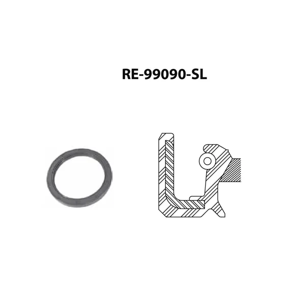 Retén de cigüeñal para motor RE-99090-SL
