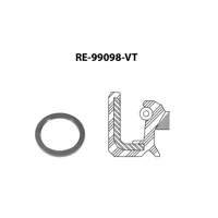 Empaque Cigüeñal Tf Victor Re-99098-Vt