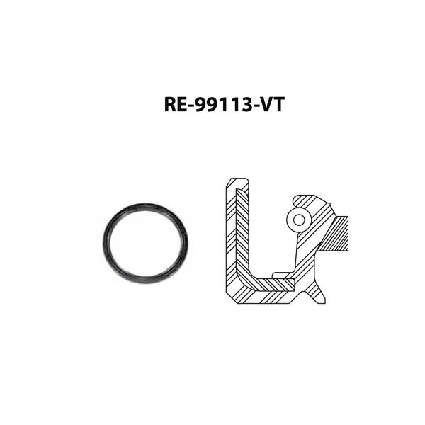 Retén de cigüeñal para motor RE-99113-VT