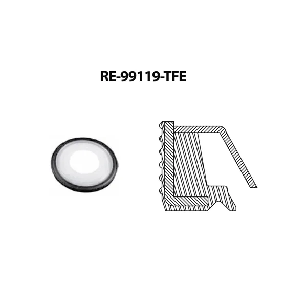 Retén de cigüeñal para motor RE-99119-TFE