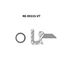 Empaque Cigüeñal Tf Victor Re-99335-Vt