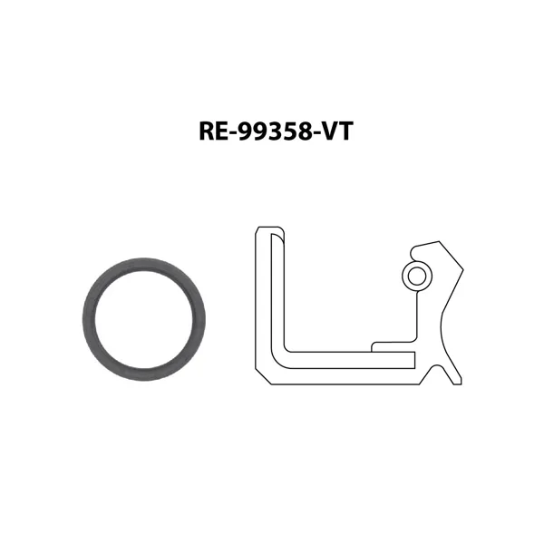 Retén de cigüeñal para motor RE-99358-VT