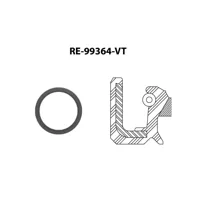 Empaque Cigüeñal Tf Victor Re-99364-Vt