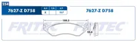 Balata Fritec Shd7627-Z