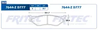 Balata Fritec Shd7644-Z