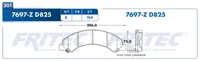 Balata Fritec Shd7697-Z